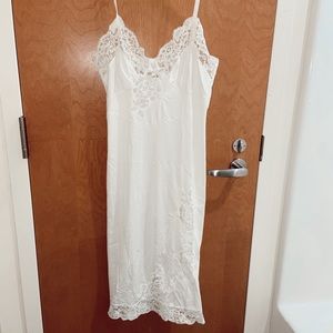 vintage silk slip dress